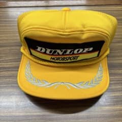 DUNLOP モータースポーツ　チャンピオンキャップ イエローのサムネイル