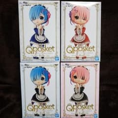 Qposket レム&ラム 全4種類セットのサムネイル