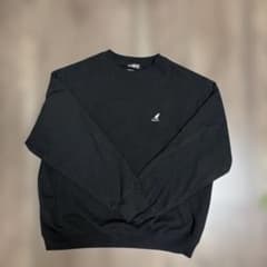 KANGOL クルーネック スウェット ブラックのサムネイル