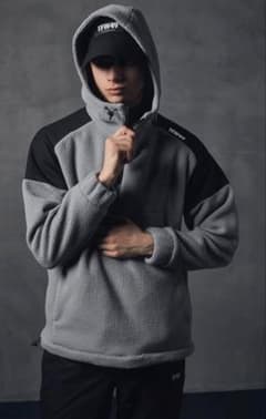 メンズウェア TFW49 VW HOODIE L.GREY L TFW49 VW HOODIE Lフリースジャケット グレー - メルカリ