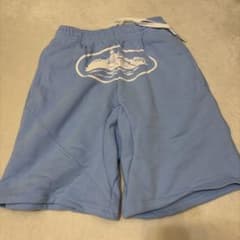 corteiz 水色　ハーフパンツ