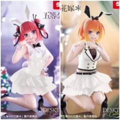五等分の花嫁 バニー フィギュア 中野 二乃 四葉 タイクレ限定