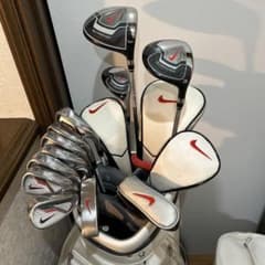 Nike ゴルフクラブセット キャディバッグ付き - メルカリ