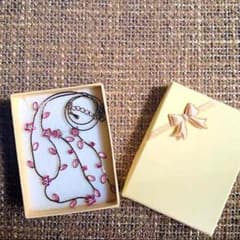 今だけワンコイン☆プレゼントにいかが☆新品☆ネックレス＆ピアスセットのサムネイル