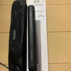 SALONIA ダブルイオン ストレートアイロン ブラックのサムネイル