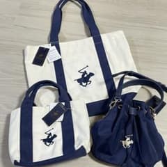 マーサです☆ビバリーヒルズポロクラブ☆トートバッグ・巾着型バッグ☆3点 マーサ様専用です☆ビバリーヒルズポロクラブ☆トートバッグ・巾着型
