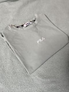 FILA 半袖Tシャツ Mサイズ　刺繍　プリントシャツ　5分袖　オーバーサイズのサムネイル