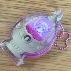 魔法少女まどか☆マギカ ソウルジェム3重アクリルキーホルダー 鹿目まどか　ラメ