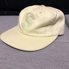 みる吉様専用))supreme 17ss ロゴキャップ　ライムのサムネイル