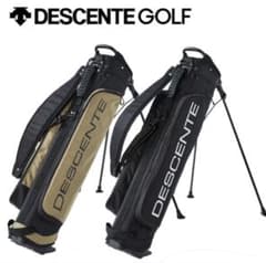 希少✩DESCENTE GOLF スタンドキャディバッグ 6.5インチ - メルカリ