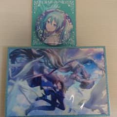 プロセカ はぴこれ 初音ミク アクリル色紙 箔押し缶バッジ 2点セットのサムネイル