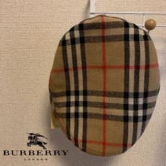 【新品未使用】Burberry ハンチング ベレー帽 56 スペイン製のサムネイル