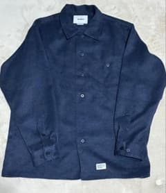 WTAPS CRUMB LS POLY TWEED TEXTILE NAVY M - メルカリ