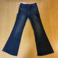 【新品未使用】GRL ハイウエスト フレアデニム Lサイズのサムネイル
