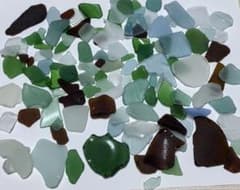 シーグラス 大容量 507g 天然のサムネイル