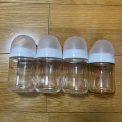 pigeon哺乳瓶 160ml 4本、乳首ブラシ１本セットのサムネイル