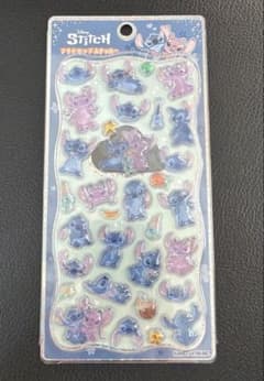 プチドロップステッカー　スティッチ　ディズニー