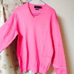ラルフローレン ニット ショッキングピンクのサムネイル