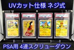 アクリルフレーム 黒【UVカット仕様 PSA用4連スクリューダウン