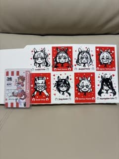 ウマ娘 KFC コラボ カード ダンツフレーム サイン入り＋特典パッケージ