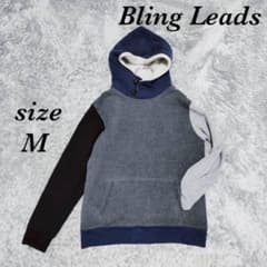 브링 리즈 M 푸드 파커 긴 소매 배 포켓 뒤 기모 후드 보아