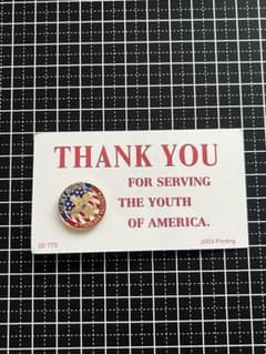 2000年代 ボーイスカウト USA ビンテージ ピンバッジ 記念品 希少