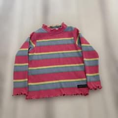 BREEZE カラフルストライプTシャツ 90のサムネイル
