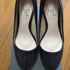 スパンコール グリッター★パンプス ブラックのサムネイル