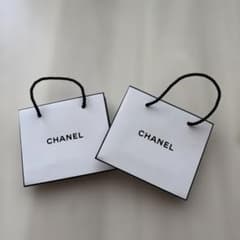 CHANEL シャネル　ショップ袋 紙袋　2枚セットのサムネイル