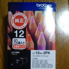 brotherインクカートリッジ LC12ブラック2個のサムネイル