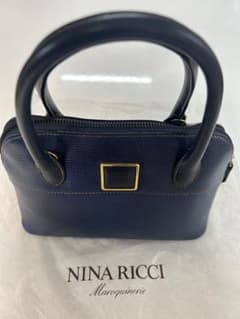 NINA RICCI 2WAY 핸드백 네이비