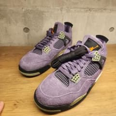 エアジョーダン 4 パープル スニーカーのサムネイル
