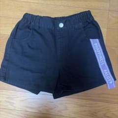 ALGY ブラック ハーフパンツ S (150)のサムネイル