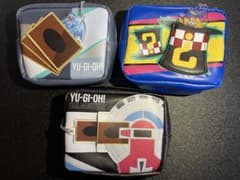 遊戯王 デュエルモンスターズ アクリルキーホルダー付きポーチ 全3種コンプセット