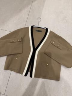 NOBLE バイカラー カーディガンのサムネイル