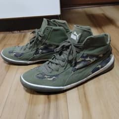 プーマ　キャンバス　迷彩柄　スニーカーのサムネイル