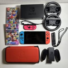 Nintendo Switch 本体 ハンドル Joy-Con ゲームセットのサムネイル