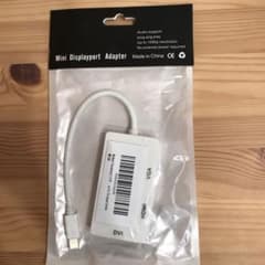 Mini Displayport HDMI VGA DVI 変換アダプターのサムネイル
