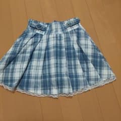 チェック柄スカート 140のサムネイル