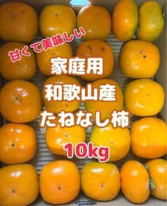【家庭用】たねなし柿　10kgのサムネイル
