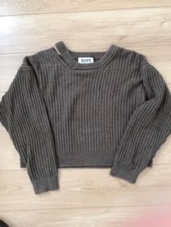 ROPE くすみブラウン　ニットのサムネイル