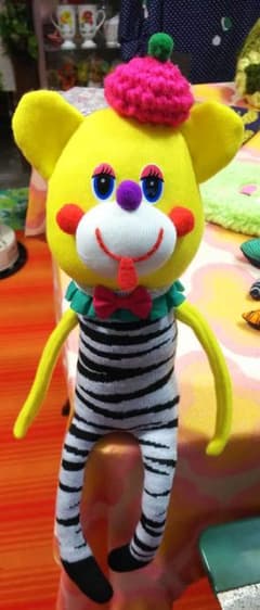 【ハンドメイド】ソックドール くまちゃん ソックベア⑨のサムネイル