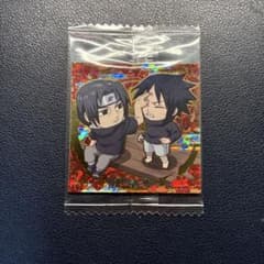 ナルト忍界シールウエハース vol.5 SEC シークレット サスケ＆イタチのサムネイル