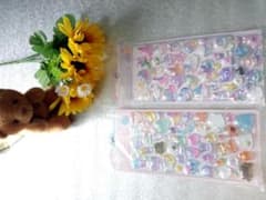 ぷっくりシール ステッカー 2枚セット ゆめかわ パステルカラーのサムネイル