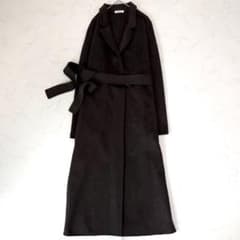 美品✨️ドゥーズィエムクラス　リバーコート　ベルト付　アルパカ混　ガウンコート 美品✨️ドゥーズィエムクラス リバーコート ベルト付 アルパカ混