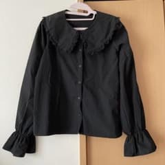 ♡新品♡ ビックカラーフリルデザインブラウスのサムネイル