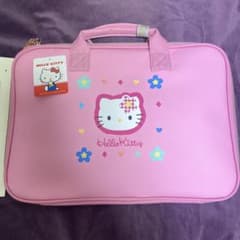 ハローキティ カオハナ タブレットケース 多機能 PCケース 平成レトロ