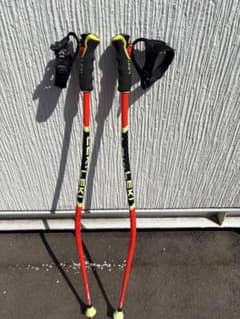 あ*な様 LEKI スキー用ストック 赤/黄 約113cm LEKI スキー ストック オレンジ/イエロー - メルカリ