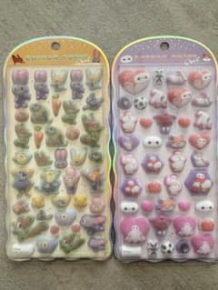 【正規品】コットンパフィーシール ズートピア & ベイマックス　２枚セットのサムネイル
