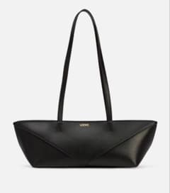 LOEWE レザーショルダーバッグ パズル ブラック/オリーブグリーン 希少のサムネイル